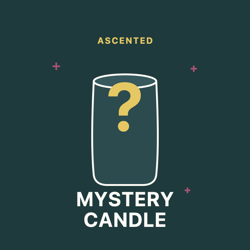 Mystery Candle label
